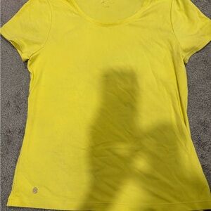 Lilly Pulitzer Bright Yellow Short Sleeve Tee